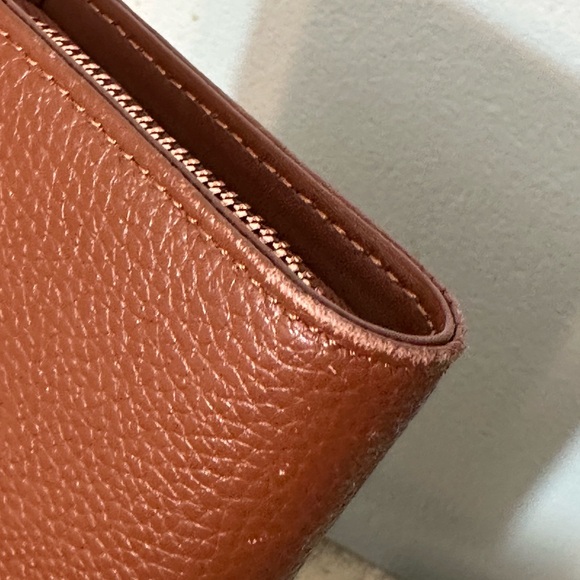 Ted Baker Tan Leather Zip Wallet - Picture 6 of 12